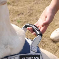 No Pull Pet Dog Harness Adjustable Dog Vest with Reflective Strip Dark Blue