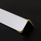3m PVC Corner Protector Strip Self Adhesive Flexible for Wall Corners Light Gray