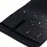 Insulated Protective Cover for Portable AC Exhaust Hose Water Resistant Black