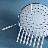 Multiplesize Shower Head Cleaner Tool, Shower Head Cleaning Brushes Set for Bathroom White
