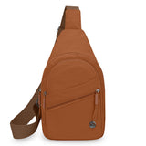 Anti Theft Sling Bag Crossbody Bag for Women Orange