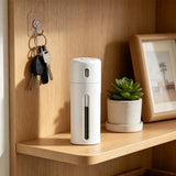 Travel Cosmetic Dispenser Set 4 in 1 Refillable Bottles White