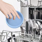 2Pcs Air Fryer Egg Mould Steam Egg Bowl SIlicone Muffins Cake Mold Baking Mold Blue