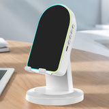 3-in-1 Induction Speaker with Phone Stand and Bluetooth 5.3 for Home Office White