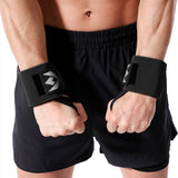 Weightlifting Wrist Wraps for Powerlifting and Strength Training Black