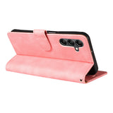 RFID Protective Flip Wallet Case Compatible with Samsung A17 A37 and A57 Pink