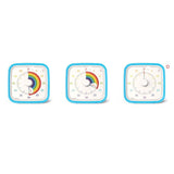 60-Minute Visual Countdown Timer Rainbow Disk Silent Time Management Tool Blue