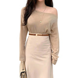 Women's Casual Belt PU Leather Vintage Adjustable 72-94cm Brown