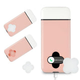 Smart Timer Lock Box for Phone Portable Smartphone Storage Box for Study Office Classroom Pink
