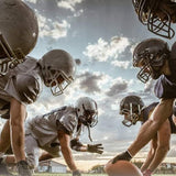 2Pcs Sports Mouth Guard Teeth Mouthpiece for Boxing MMA Blue