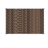 Geometric Pattern Floor Mat Camping Mat for Outdoor Patio Picnic Beach Style 2