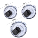2 PCS Tumbler Replacement Lids for Coffee Mug Travel Cup Medium