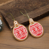 6Pcs Set Christmas Tree Hanging Pendant Xmas Decor Ornaments Style 2