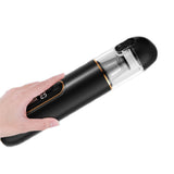 2-Mode Adjustable Cordless Handhtaeld Vacuum Cleaner Set Portable Digital Display Dust Cleaner for Car Home