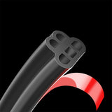Car Door Seal Strip Rubber Self Adhesive Automotive Weather Stripping for Windows Hood Trunk Style 2