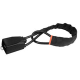 Car Steering Wheel Lock Adjustable Security Lock Device with 3 Keys Black