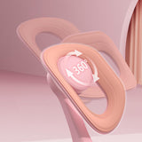 Women Thigh Trainer Pelvic Thigh Strengthening Device Pink