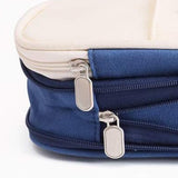 Large Capacity Pencil Case Student Teen Girls Boys Navy Blue