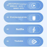 Wireless Carplay Box  Plug and Play Android Auto Adapter Converter
