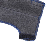 2 PCS Cotton Fire Resistant Foam Hard Hat Sweatbands with Hook and Loop Black