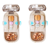 Pill Cutter and Splitter with 1/2 Adjustable Divider for Small and Tiny Pills Style 4