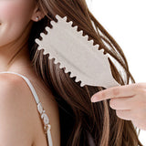 Large Hair Brush for Wave Curl Styling and Detangling Daily Beige