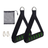 Exercise Handle Fitness Equipment Pull Down Strength Trainer for Pilates Yoga Green