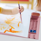 Anti-Stick Silicone Painting Mat Drawing Art Pad Washable Painting Mat Pink