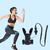 Portable Adjustable Breathing Trainer Lung Respirator Fitness Equipment Black