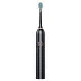 6-Mode Electric Toothbrush with 10 Brush Heads Rechargeable  Toothbrush Set for Home Travel Black