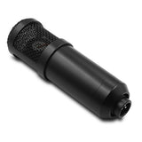 Recording Condenser Mic Kit with Sound Card for Streaming Black
