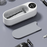 Ultrasonic Jewelry Cleaner Machine Portable for Rings Glasses Rechargeable Household Cleaning Device