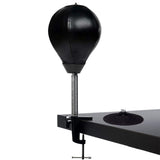 Desktop Punching Speed Ball with Clamp and Suction Cup Black