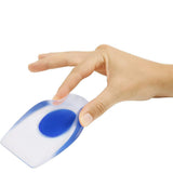 Pair of Gel Shoe Cushion Heel Insole Foot Insert Heel Pads – Blue