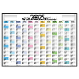 2025 Paper Wall Calendar 12 Months Schedule Planner Calendar for Organizing and Planning Style 1