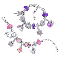 DIY Charm Bracelet Blind Box Jewelry Making Kit Holiday Birthday Gift for Girls and Teens Style 2