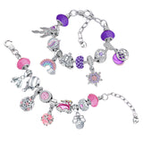 DIY Charm Bracelet Blind Box Jewelry Making Kit Holiday Birthday Gift for Girls and Teens Style 2