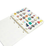Shoe Charms Organizer Charms Display Holder White