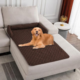 Plaid Water-resistant Sofa Cover for Pet Couch Cover Dogs Bed Cushion Coffee
