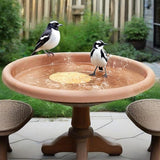Copper Bird Bath Cleaning Disc for All-Season Outdoor Birdbaths Round Shape