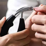 2Pcs Large Jaw Opening Toenail Clippers for Thick Nails Curved Nail Clippers with Wide Lever Non-Slip Handle