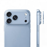 Camera Lens Protector Aluminum Hollow for iPhone 18 Pro Max 18 Pro Blue