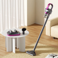 3-in-1 Wireless Handheld Vacuum Cleaner Household Bed Mite Removal Car Vacuum Cleaner Purple