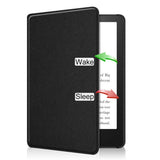 PU Leather Flip Case Cover for Amazon Kindle Paperwhite 11th 2021 Black