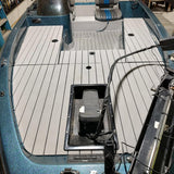 Anti-Slip Boat Decking EVA Foam Sheet Carpet Light Gray