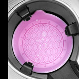 4PCS Car Cup Holder Coaster Silicone Non-Slip Cup Holder Insert Pink