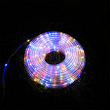 Solar Rope Lights 12m 100 LED with 8 Modes for Parties and Weddings Multicolor