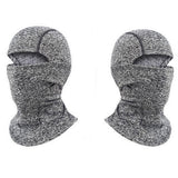Ski Motorcycle Cycling Balaclava Full Face Windproof Mask for Winter Outdoor Activities Grey