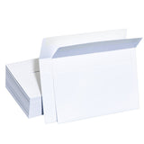 50 PCS Thick Kraft Paper Self Adhesive Envelopes for Cards Photos White