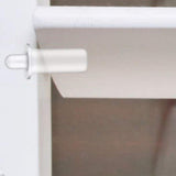 50PCS Plastic Spring Pivot Pins for Plantation Shutters White